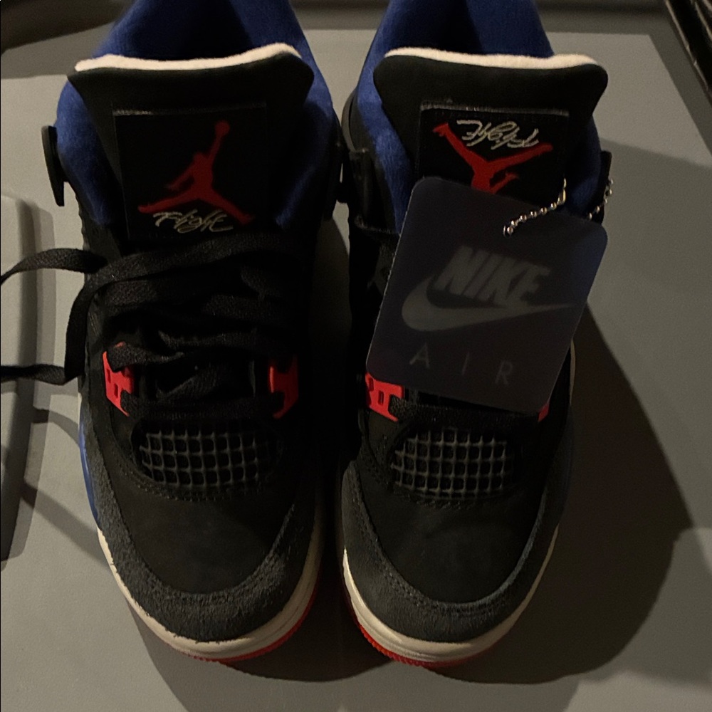 Nike Black/Blue/Red Air Jordan Style Sneakers